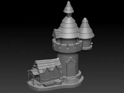 Mini Castle for your Office table and Home 3D print model