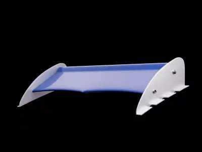 Garage Fukui SPL MR-2 SW20 Bonnet Spoiler 3D model