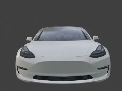 Tesla Model 3 3D model by crubennatan