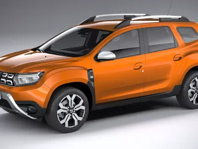 Dacia Duster 2022 3D model