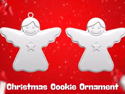Christmas Cookie Ornament - Pendant -  Christmas Tree 5 3D print model