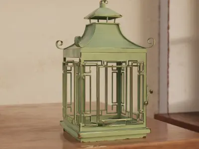 Lanterns pack  Low-poly 3D model
