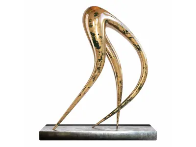 Abstract sculpture AS-003 3D model