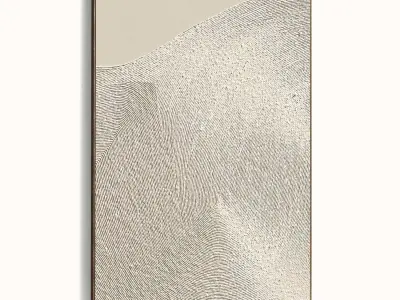 Abstract Painting Set of 3 pieces - No 23 Low-poly 3D model