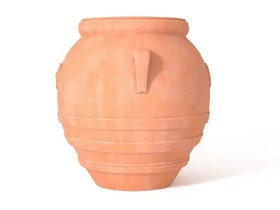 Terracotta Urn 3D model
