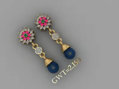 FASION EARING 3D model order