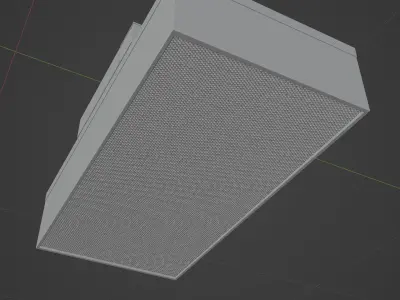 FFU - FAN FILTER UNIT 3D MODEL 3D model