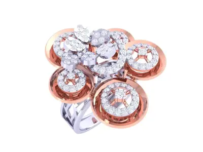 Diamond Ring  3D print model order