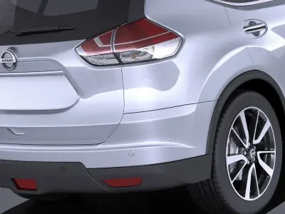 Nissan X-Trail 2016 VRAY 3D model