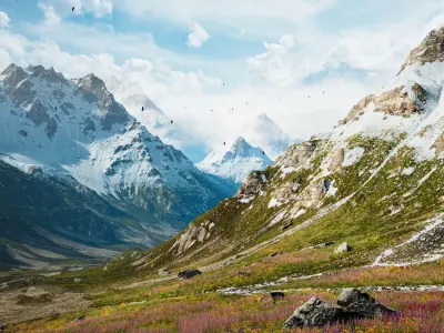 Alpine Lake Environment - Unity 2017-18-19 Projects Low-poly 3D model