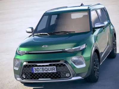 Kia Soul EX 2020 3D model