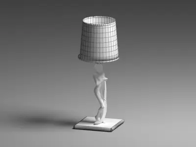 Bedside Lamp 2 3D model