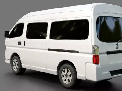Nissan Caravan E25 3D model