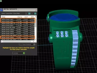 Ring jewelry - Crest  3D print model