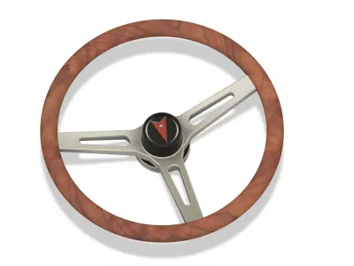 3d printable set of 3 classic steering wheels 3D print model