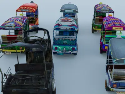 Vehicle car Tutu 12x 3D model