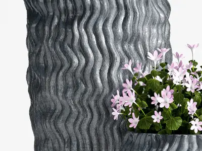 Decorative plant set-58 3D model