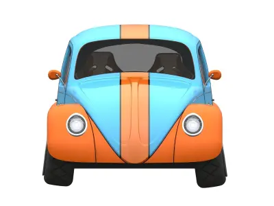 bettle car  3D model