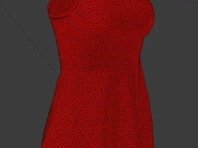 Tennis dress 3D model