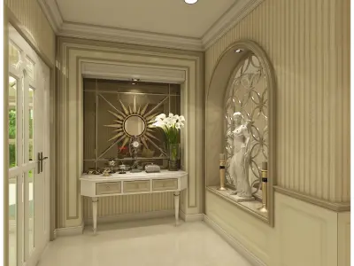 first floor home design 3D model