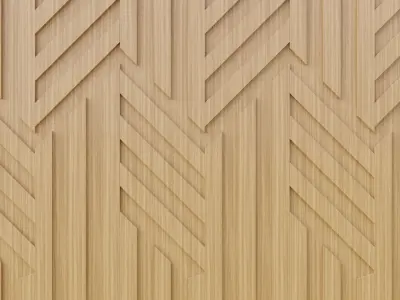 Wall wood V34 for your interior wall wood  3D model