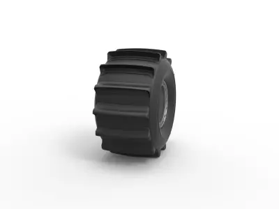 Wheel of Formula off road Scale 1 to 25 3D print model