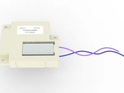 Mini gear reduction motor 17-20 rpm DC12V 3D print model