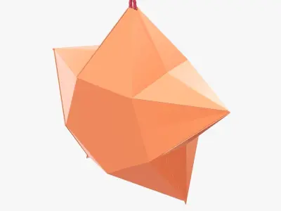 Star shape paper  3D model