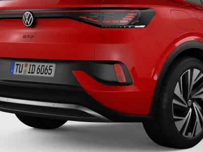Volkswagen ID4 GTX 2022 3D model
