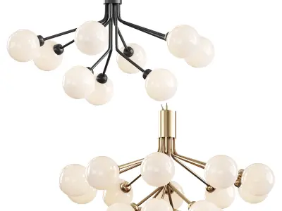 Apiales Chandelier 3D model
