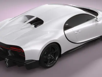 Bugatti Chiron Super Sport 3D model