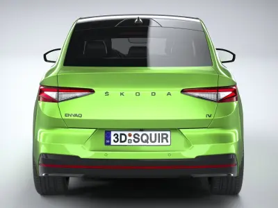 Skoda Enyaq Coupe RS 2022 3D model