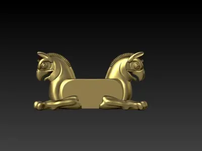 Achaemenid Persian griffin 3D model