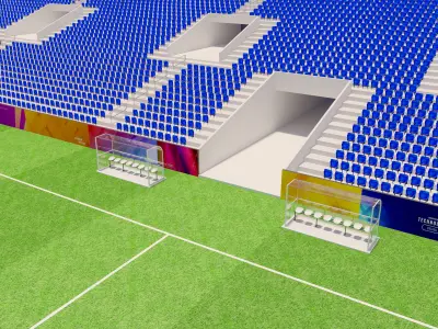 Soccer Stadium 3D model order