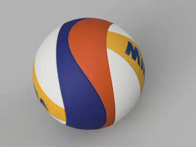 MIKASA BV550C beach volleyball 3D print model