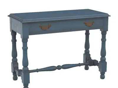 English Lamp Table 3D model