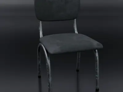 Low Poly chair Low-poly 3D model