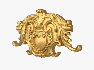 Classic decor ornament 232 3D model
