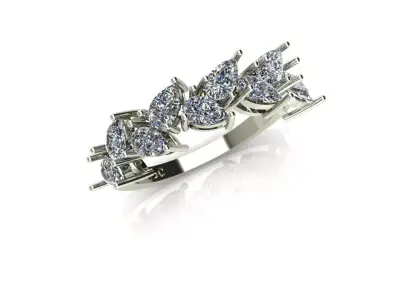RING DROPS 3D print model