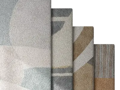 Carpet set 43 3D model