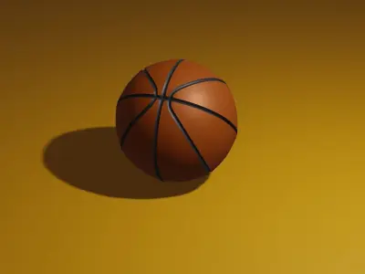 basketball 3D model get