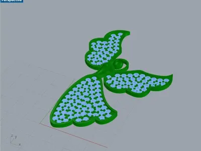 Mother Angel Necklace Free 3D print model