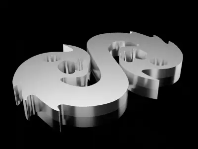 Dragons and Riders of Berk Symbol 3D model for 3D printing 3D print model