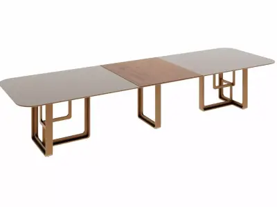 VOGUE DINING TABLE - RUDNICK 3D model
