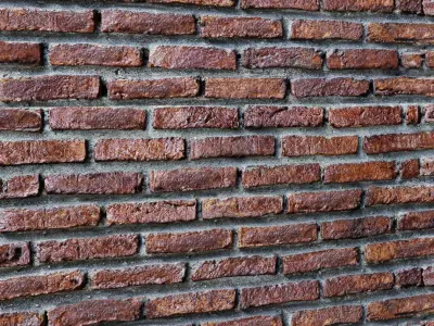 Bricks wall loft 15 3D model