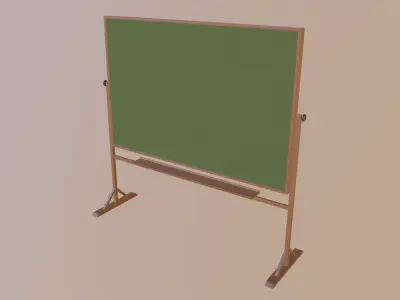 Chalkboard 3D model