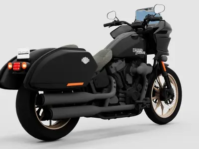 Harley Davidson Low Rider St 3D model