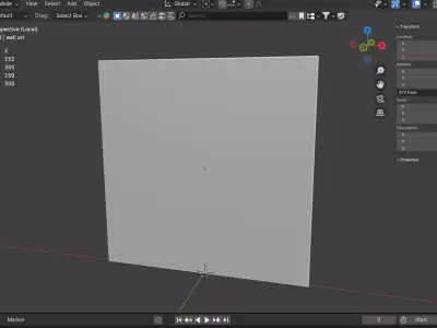 You Got This Motivational Canvas Wall Art 3D model