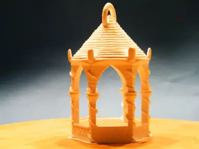 bird kiosk 3D print model