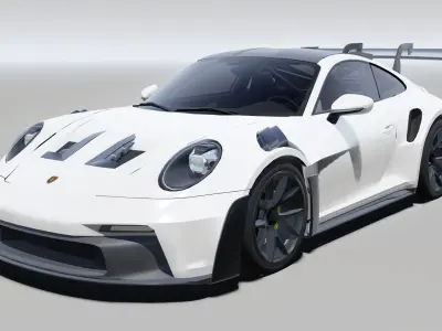 Porsche 911 GT3 RS 2023 3D model